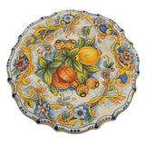 Grande piatto con frutti diametro 45 cm
