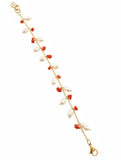 Bracciale perle e corallo
