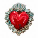 Cuore sacro 15x16 cm, vari colori