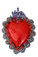 Ex Voto Cuore Sacro in Ceramica