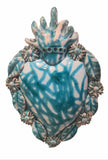 Ex Voto Cuore Sacro in Ceramica