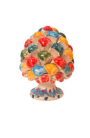 Pigna siciliana Multicolore in ceramica di Caltagirone