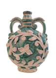 Fiasco e Bottiglia Siciliani in ceramica di Caltagirone