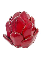 Carciofo siciliano in ceramica, di vari colori e misure