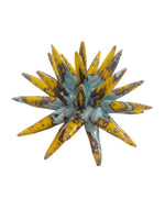 Riccio di mare in ceramica Siciliana diametro circa 15 cm