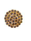 Anello rosone con cristalli