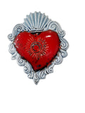 Ex Voto, cuore sacro in ceramica