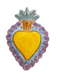 Ex Voto Cuore Sacro in ceramica