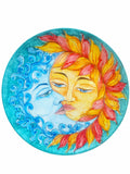 Piatto da parete decorativo SOLE e LUNA, diam. Cm 37