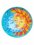 Piatto da parete decorativo SOLE e LUNA, diam. Cm 37