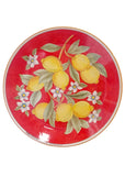 Piatto tipico siciliano con frutti diametro cm 37, vari decori