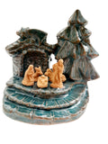 Natività in verde e terracotta
