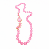 Collana lunga con cristallo occhio di gatto