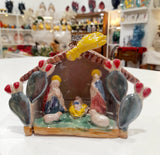 Scene Natività madreperlata