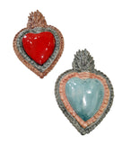 Ex voto Cuore sacro con madreperla, vari colori