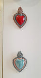 Ex voto Cuore sacro con madreperla, vari colori
