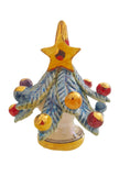 Albero di Natale con oro e madreperla altezza cm 10, 12 e 15