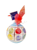 Palle di Natale in ceramica, madreperlate, vari decori