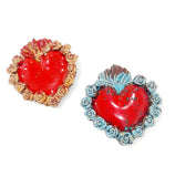 Cuore sacro 15x16 cm, vari colori