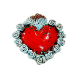 Cuore sacro 15x16 cm, vari colori