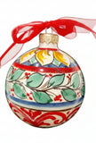 Palla di Natale decorata, vari decori