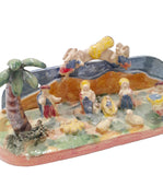 Scene Natività madreperlata