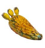 Pala di Fico d'india smaltata in ceramica siciliana con frutti