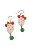 Orecchini fico d'india, vari colori