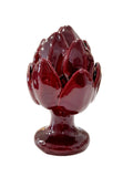 Carciofo siciliano in ceramica h cm 12, vari colori