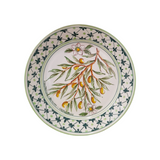 Piatto Ulivo in ceramica di Caltagirone, varie misure