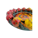 Centrotavola con limoni sfumati, vari colori