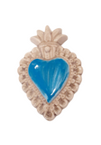 Ex Voto Cuore Sacro in ceramica