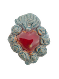 Piccolo ex voto in ceramica, vari colori