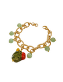 Bracciale con fico d'India in ceramica