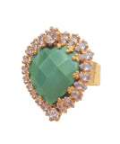 Anello cuore, unica tinta, vari colori