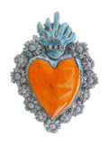 Ex Voto Cuore Sacro in Ceramica