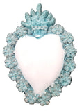Ex Voto Cuore Sacro in Ceramica