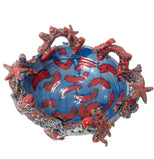 Centrotavola con barriera corallina blu e rosso