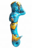 Sirena in ceramica da parete