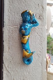 Sirena in ceramica da parete