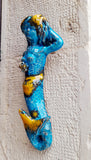 Sirena in ceramica da parete
