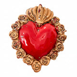 Cuore sacro 15x16 cm, vari colori