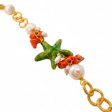 Bracciale con stella in ceramica
