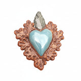 Ex voto cuori sacri madreperlati