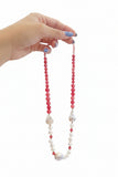 Collana elegante con perle naturali