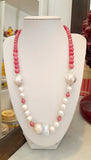 Collana elegante con perle naturali