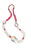 Collana elegante con perle naturali