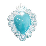 Ex Voto Cuore Sacro in Ceramica