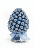 Pigne Siciliane blu madreperlate, 2 misure