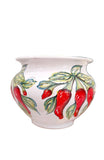 Vaso e ciotola con cornetti